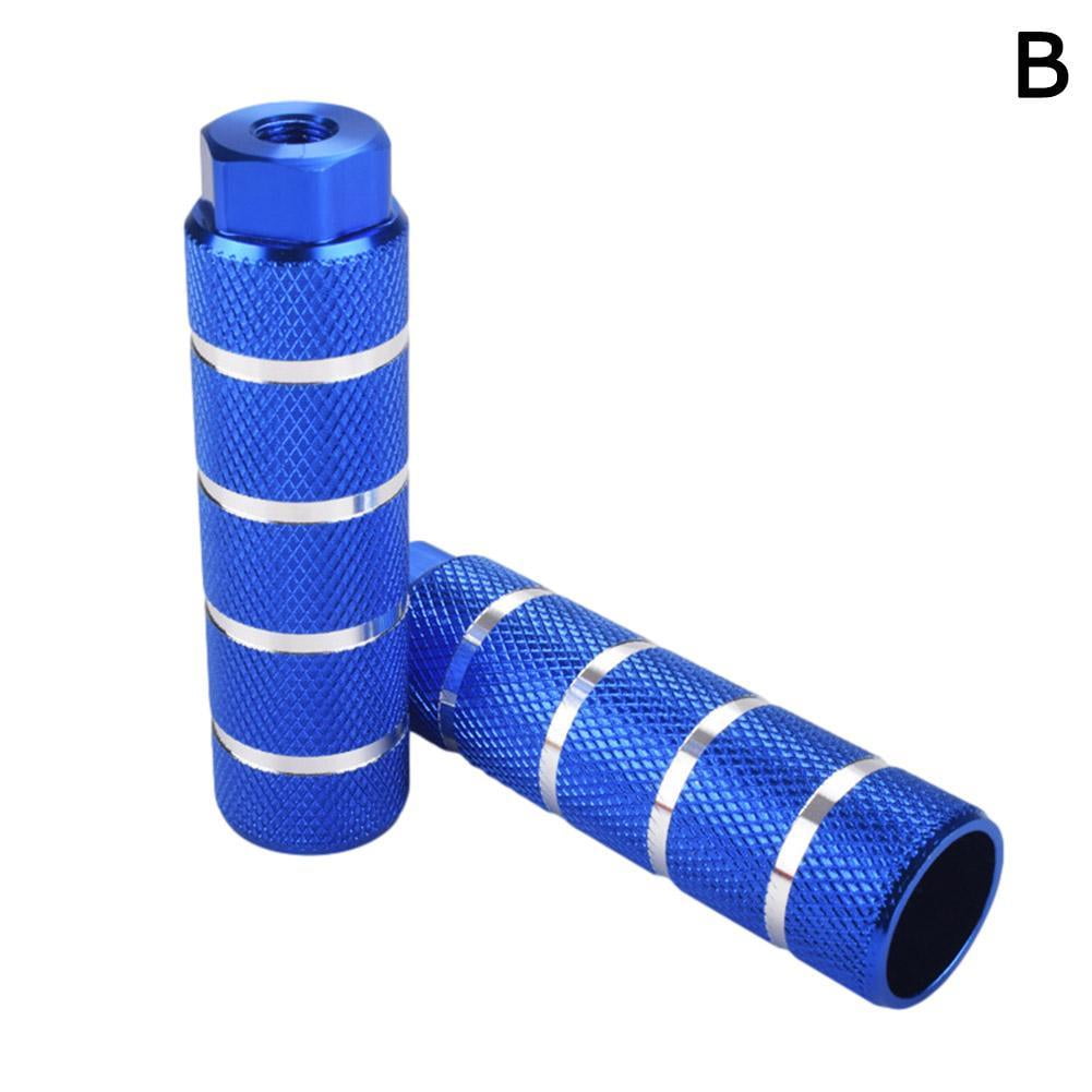 1 Pair MTB BMX Bike Alloy Foot Stunt Pegs Footrest V4V7 Cylinder Lever Grip K7E3 โ image 6