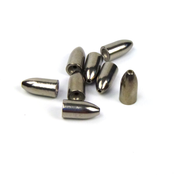 Swimerz 1/4 oz Tungsten Bullet Sinker. Qty 8
