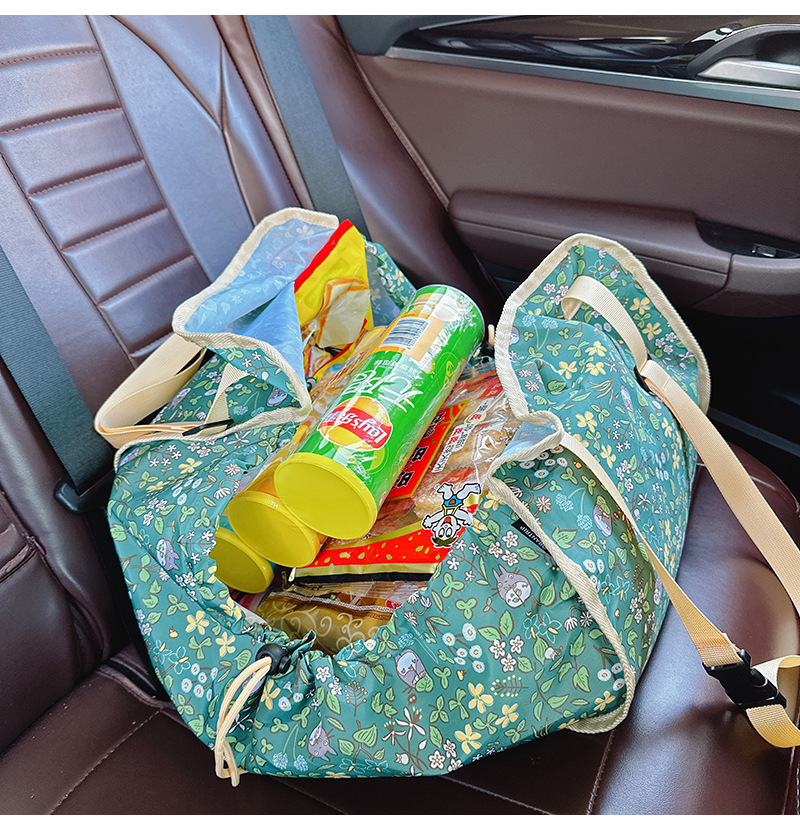 Nevy Blue Car Back Seat Organizer Hammock - Portable Storage Solution โ image 3