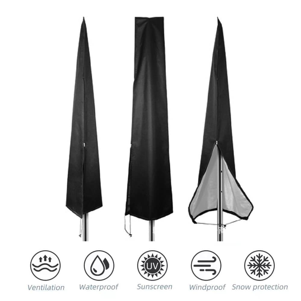 Waterproof Dustproof UV-Protected Parasol Cover, 240x57x57cm โ image 4