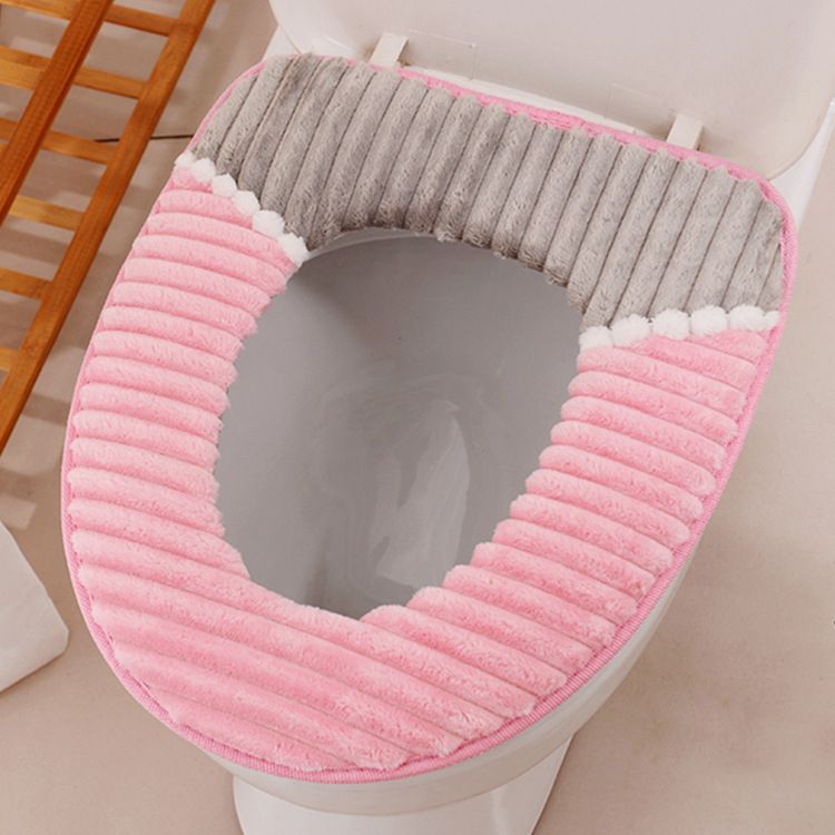 Toilet Seat Cover Bathroom Toilet Seat Cover Autumn and Winter Styles Cold Protection Keep Warm Toilet Seat Cover Toilet Cushion โ image 3