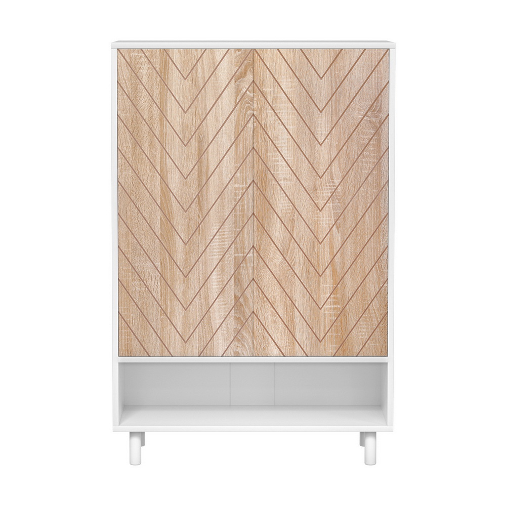 Artiss Shoe Rack Cabinet 24 Pairs 6-tier White — image 5