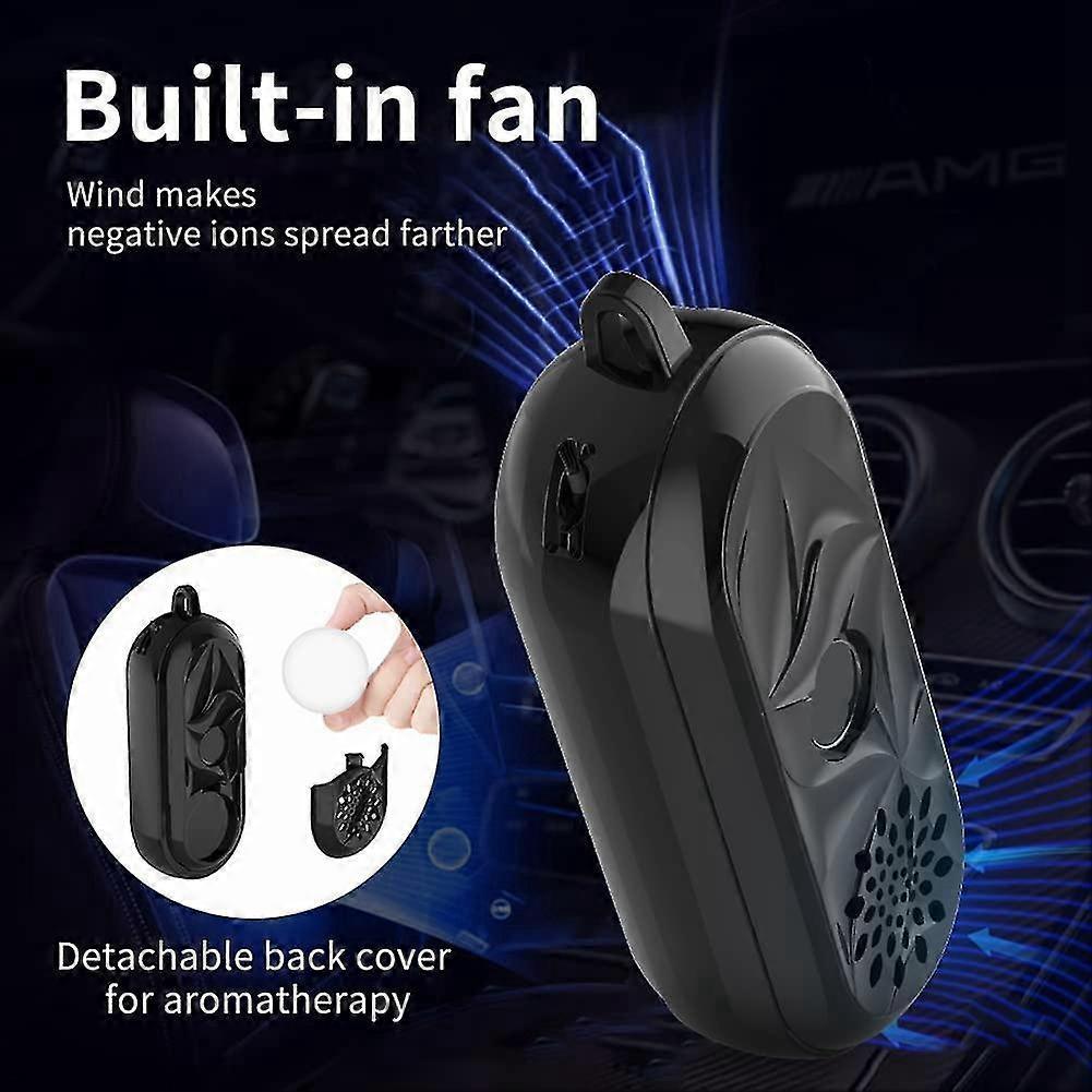 Wearable Personal Air Purifier Necklace, Compact Air Cleaner for Travel — image 4
