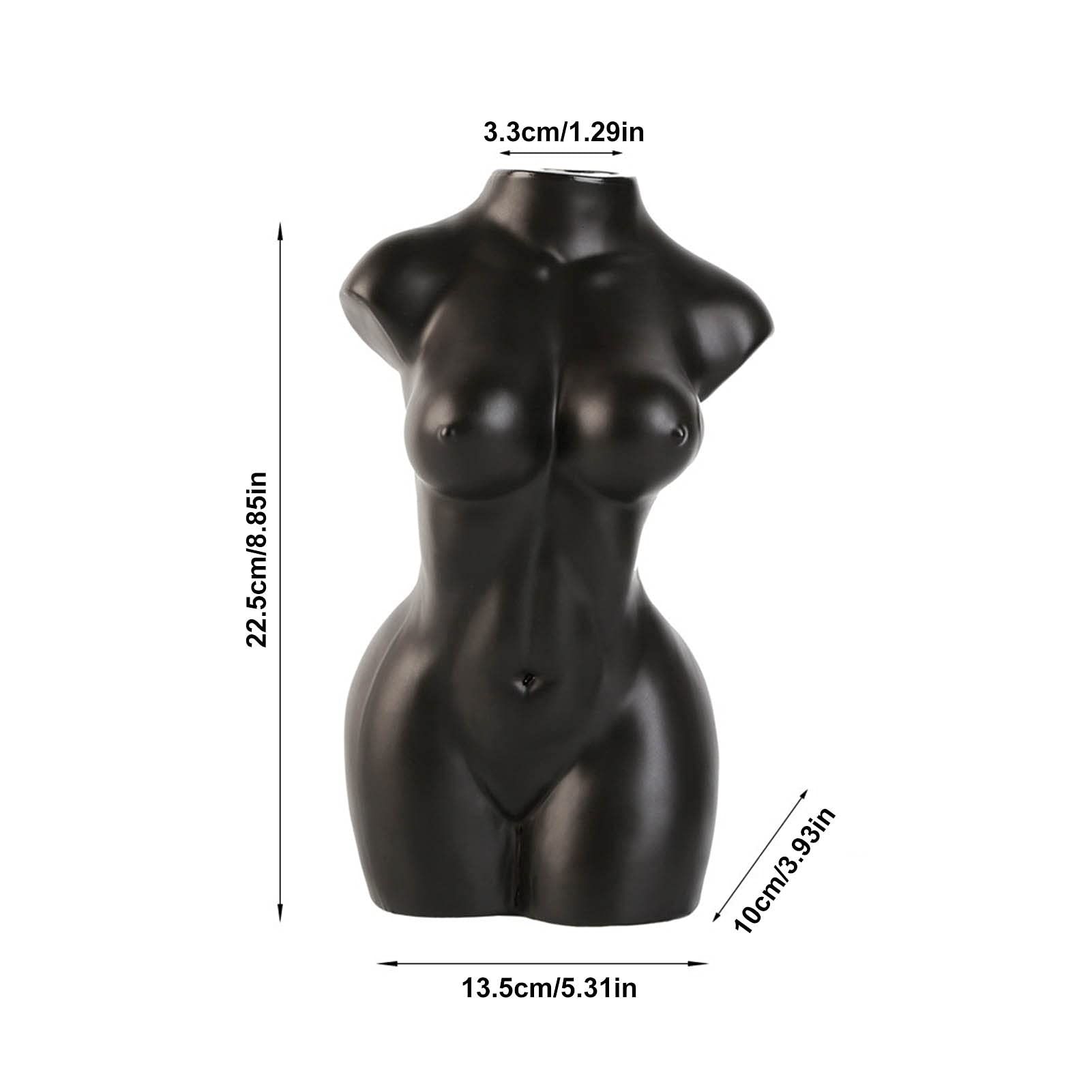 Body Vase Female Form | Body Shaped Vase | Body Statue for Decor | Unique Female Body Vase | Woman Body Vase — image 4