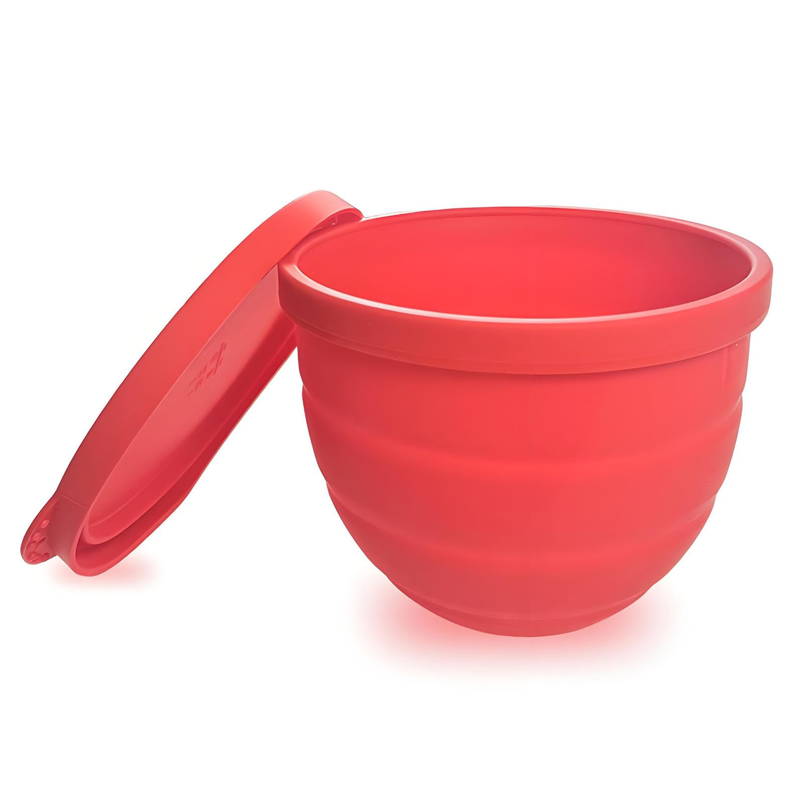Silicone Bowl Liner for 4.5โ5-Quart Stand Mixer โ Food-Grade, Collapsible, Non-Stick Replacement Inner Bowl with Lid, Dishwasher Safe, Oven & Fridge Ready