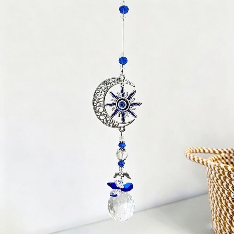 Blue Crystal Pendant Set — image 3
