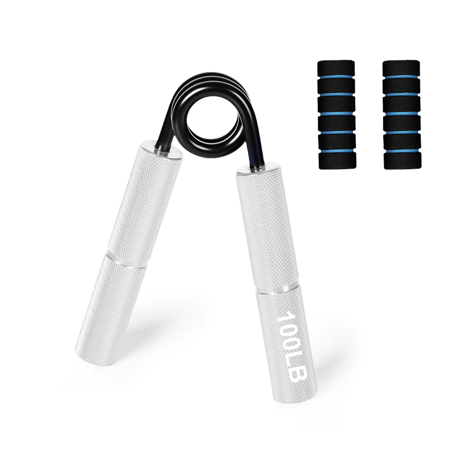 hand grip strengthener, grip strength trainer, home fitness equipment, men's arm workout, wrist strengthener, finger strength tool, spring steel grip — image 5
