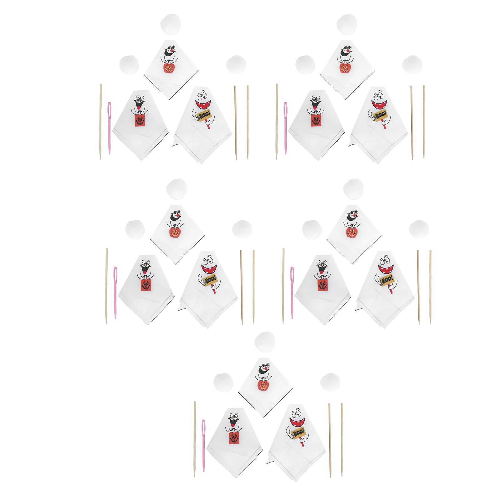 5Set Halloween Hanging Ghost Pumpkin Ghost Ornament Halloween Hanging Decoration for Festival — image 5