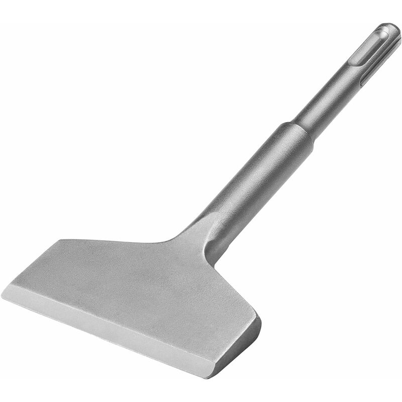 Sds Plus Flat Chisel 165Mm X 75Mm Angled Nose Chisel Professional Chisel Wide Chisel For Use In Ceramic Floor Tiles