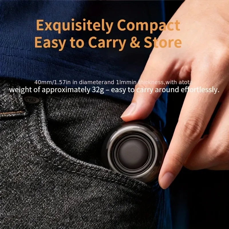Cyberpunk Mini Type-C Speaker & Microphone โ Plug & Play, No Charging Needed, the Eye of Sound in Your Pocket โ image 6