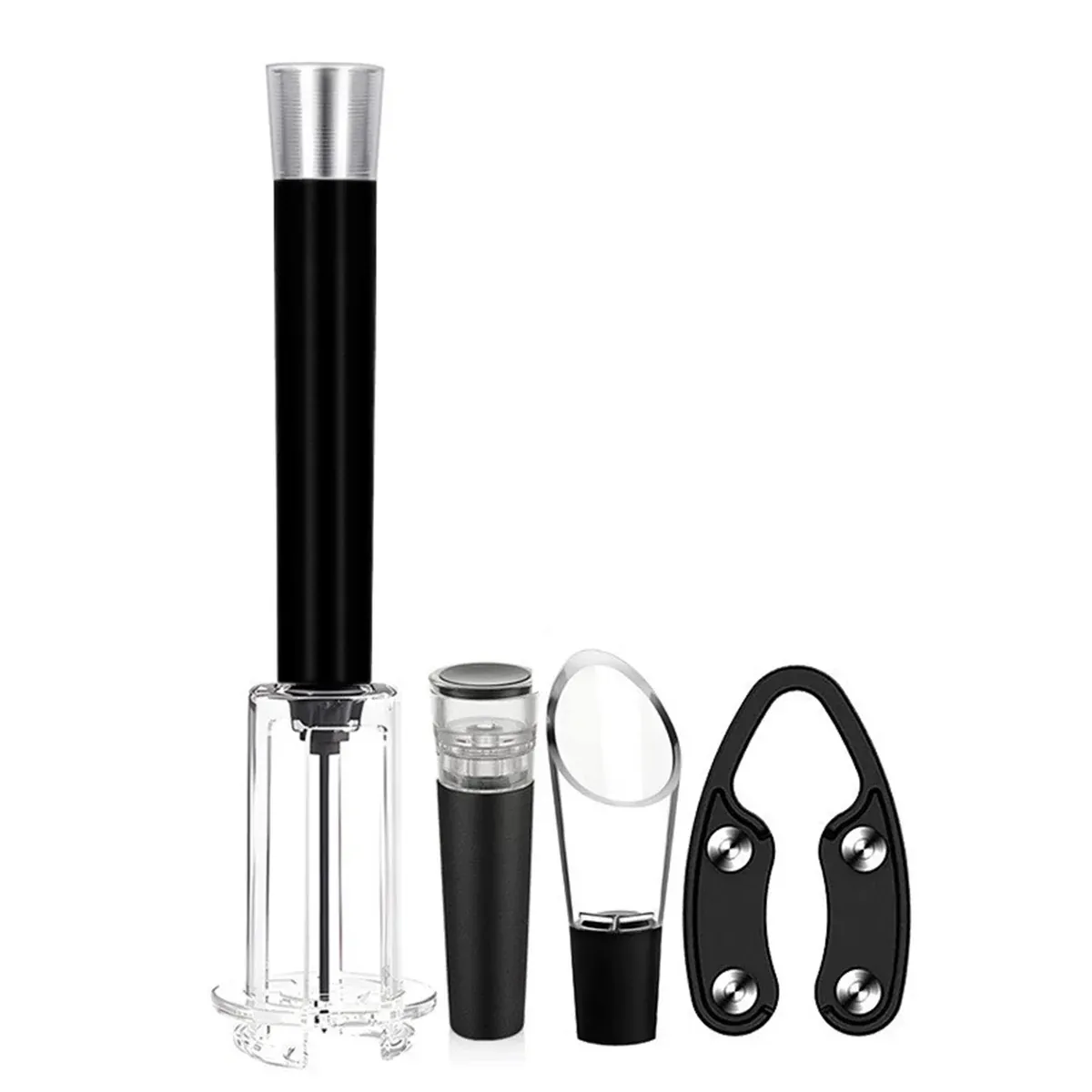 4PCS Wine Bottle Opener Set for Home Bar Kitchen Wine Lovers Birthday Gift โ image 2