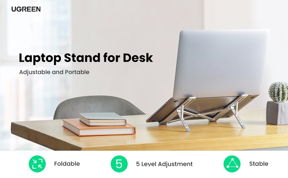 UGREEN 90312 Foldable Laptop Stand (Space Gray) โ image 4