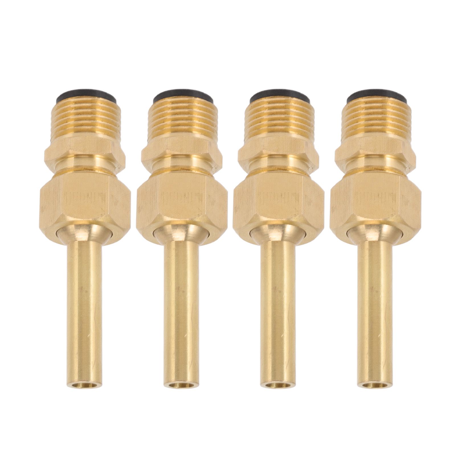 4 PCS Water Fountain Nozzles Pure Copper Large Hexagonal Direct Jet Nozzle Waterscape Single Nozzle Male Thread G1/2 โ image 2