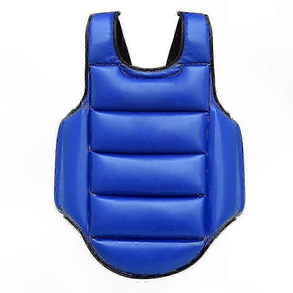 Martial Arts Training Vest for Chest Protection in Boxing and Karate Body Protector Gear Soft Equipment for Combat Sports Practice - Red S — image 4
