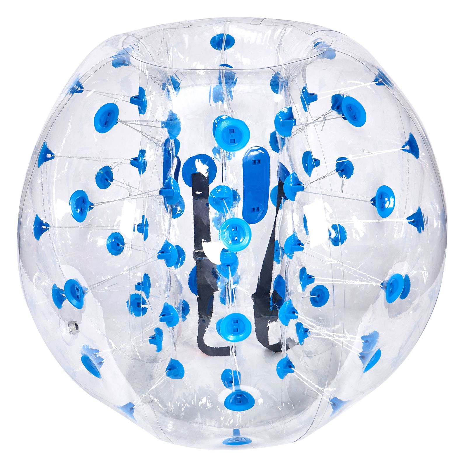 Inflatable Bumper Ball 1-Pack, 4FT/1.2M Body Sumo Zorb Balls for Teen & Adult, 0.8mm Thick PVC Human Hamster Bubble Balls for Outdoor Team Gaming