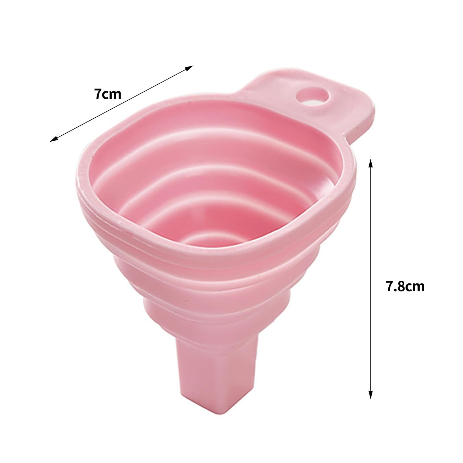 2-Pack Foldable Set Flexible Durable Easy-to-use Liquid Dispensing Funnels Kitchen Household Supplies Wide Mouth — image 5
