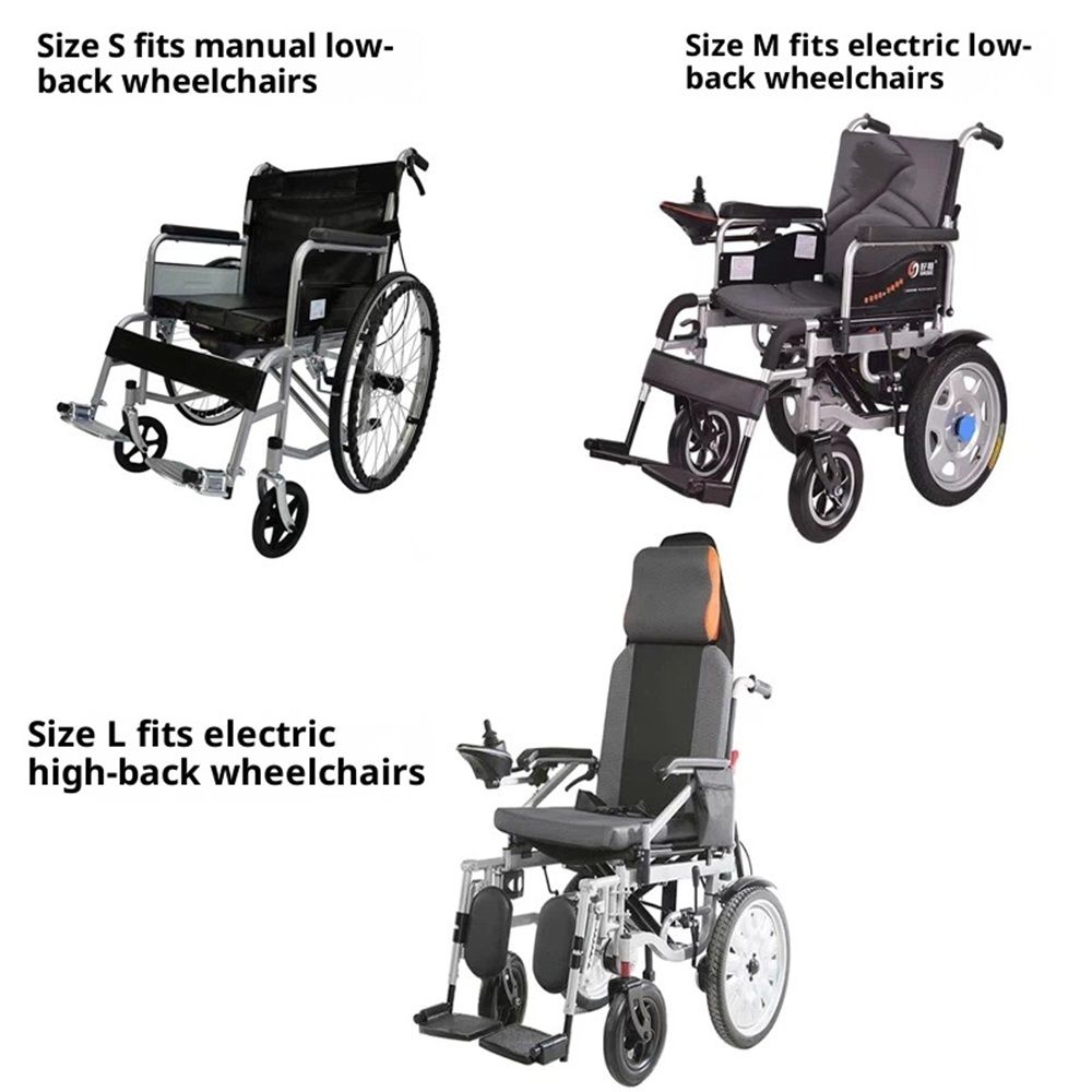 Wheelchair Cover,Electric Wheelchair Cover,Wheelchair Cover for Storage,Waterproof Mobility Scooter Cover, Protector from Dust Dirt Snow Rain Sun Rays,Rolling — image 3
