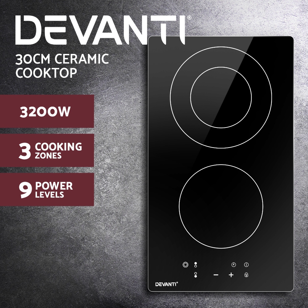 Devanti Electric Ceramic Cooktop 30cm โ image 4