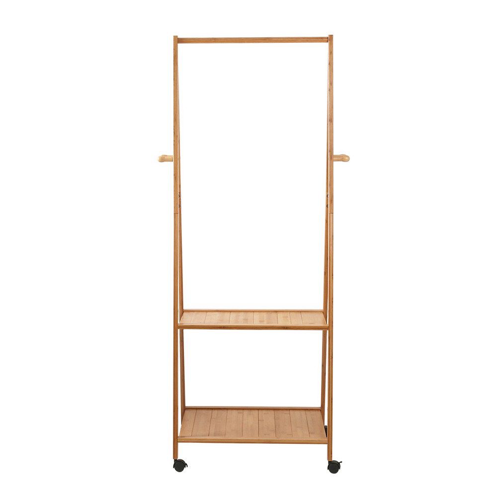 Artiss Clothes Rack Airer Coat Stand 165x59cm Wheels โ image 5