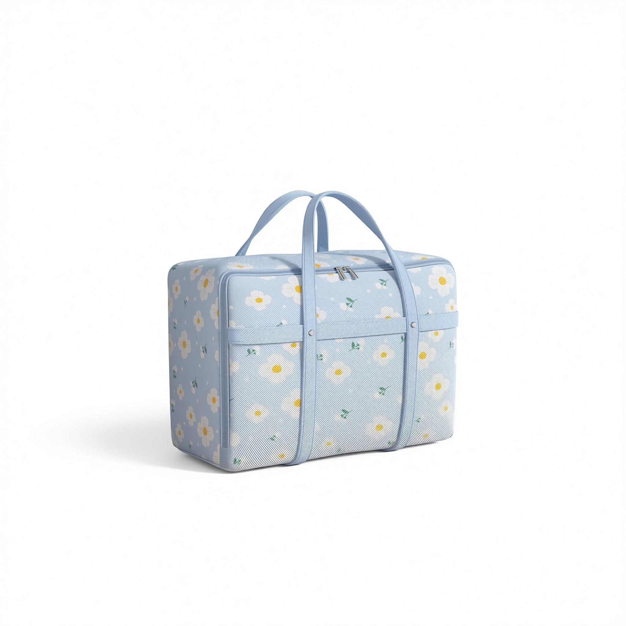 Friend Clothes Storage Bag Non-woven Moving Organizer Sky blue-[regular thickened model/large capacity storage/dustproof and moisture-proof] 300#【83*30*60CM】