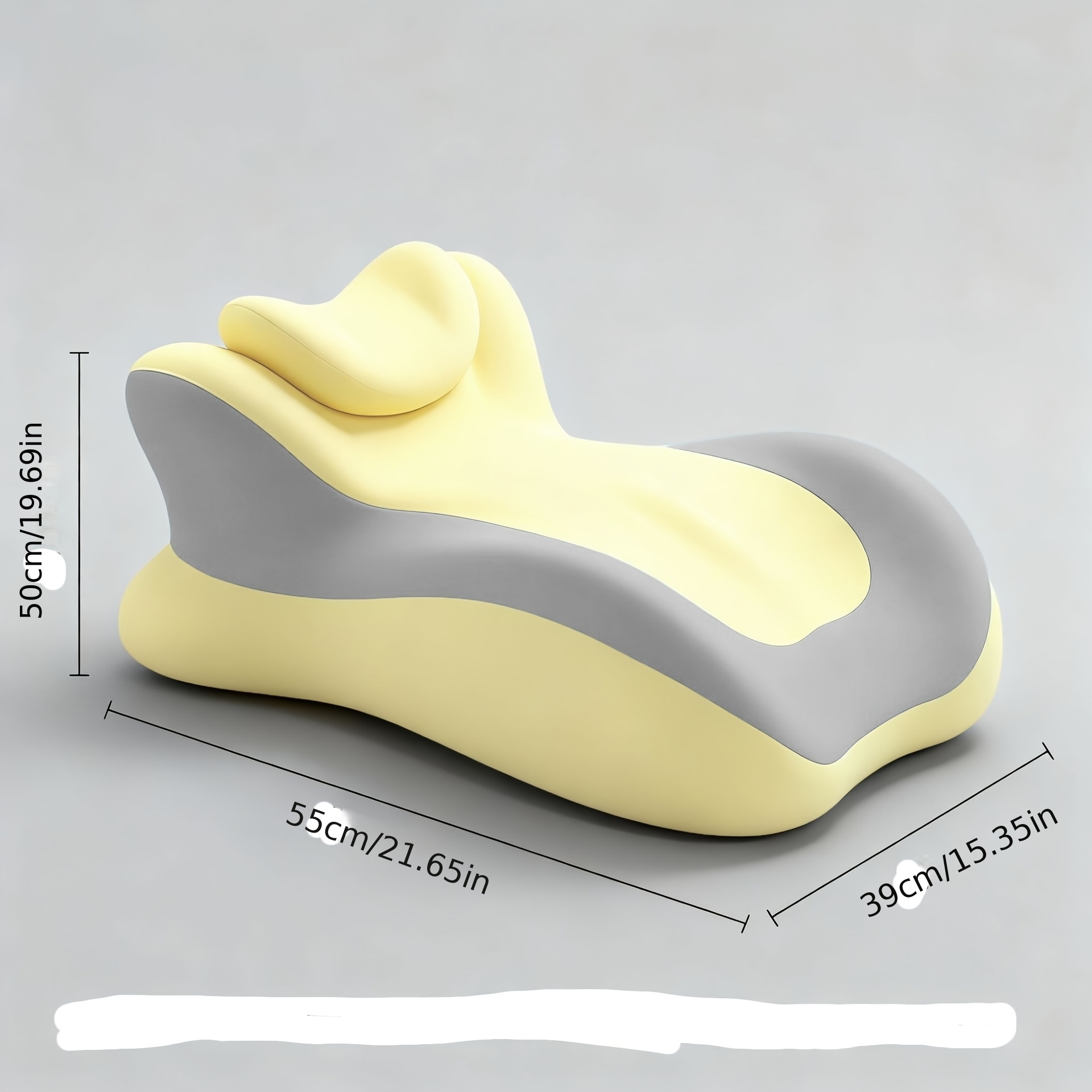 Bed Stomach-Sleep Pillow - Multi-functional Prone Position Pillow for Stomach Sleeping, Phone Use, Reading, Couples Fun Play, Intimacy Aid for Couples, Bed Hip โ image 4