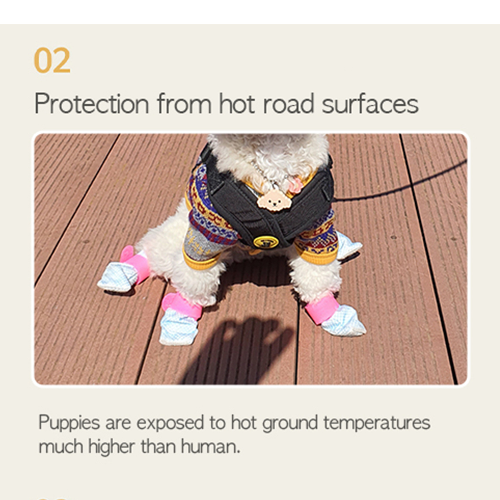28pc X Dog Shoes Waterproof Disposable Boots Anti-Slip Pet Socks M YELLOW — image 6