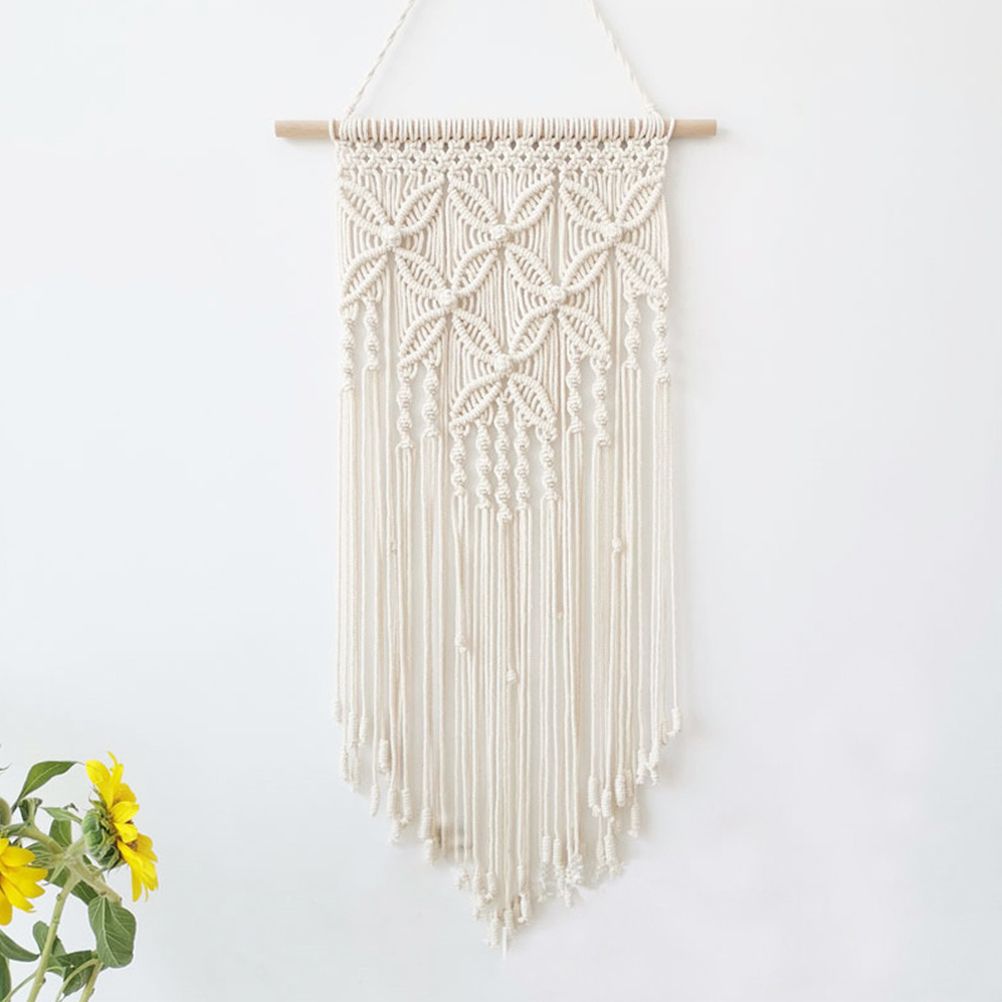 Woven Boho Wall Hanging Tapestry Bohemian Home Art Decor Apartment Dorm Room Decoration โ image 5
