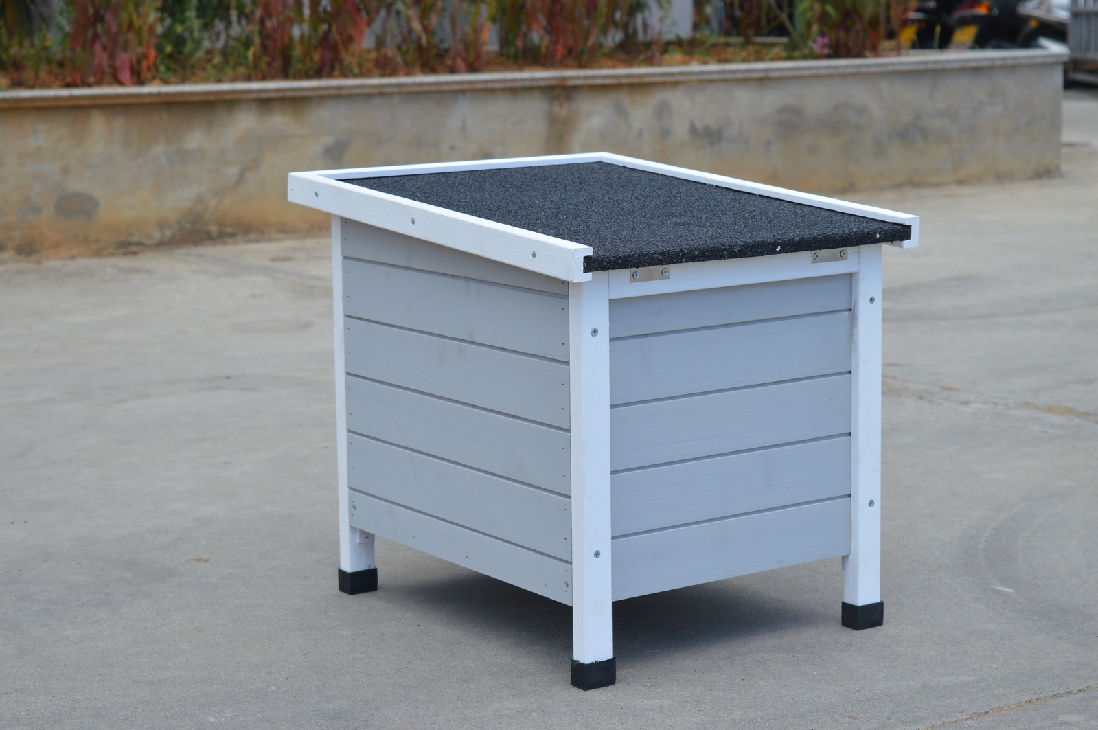 YES4PETS Grey Small Chicken Coop Rabbit Hutch Ferret Cage Guinea Pig Dog Cat Nesting Box โ image 3