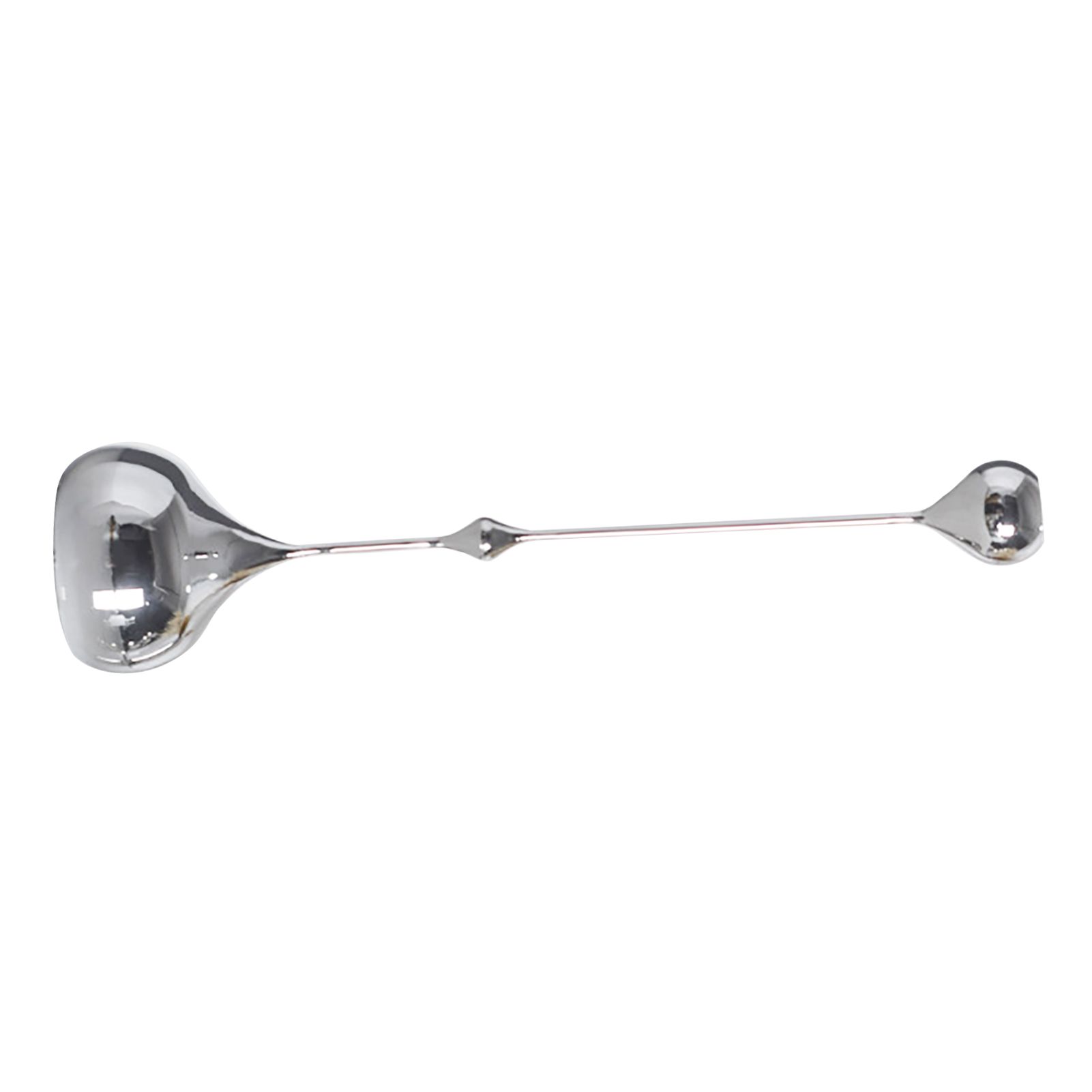 Candle Holder Ornament Stainless Steel Candlestick Holder Household Desktop Sculpture Decoration Sliver B Type — image 3