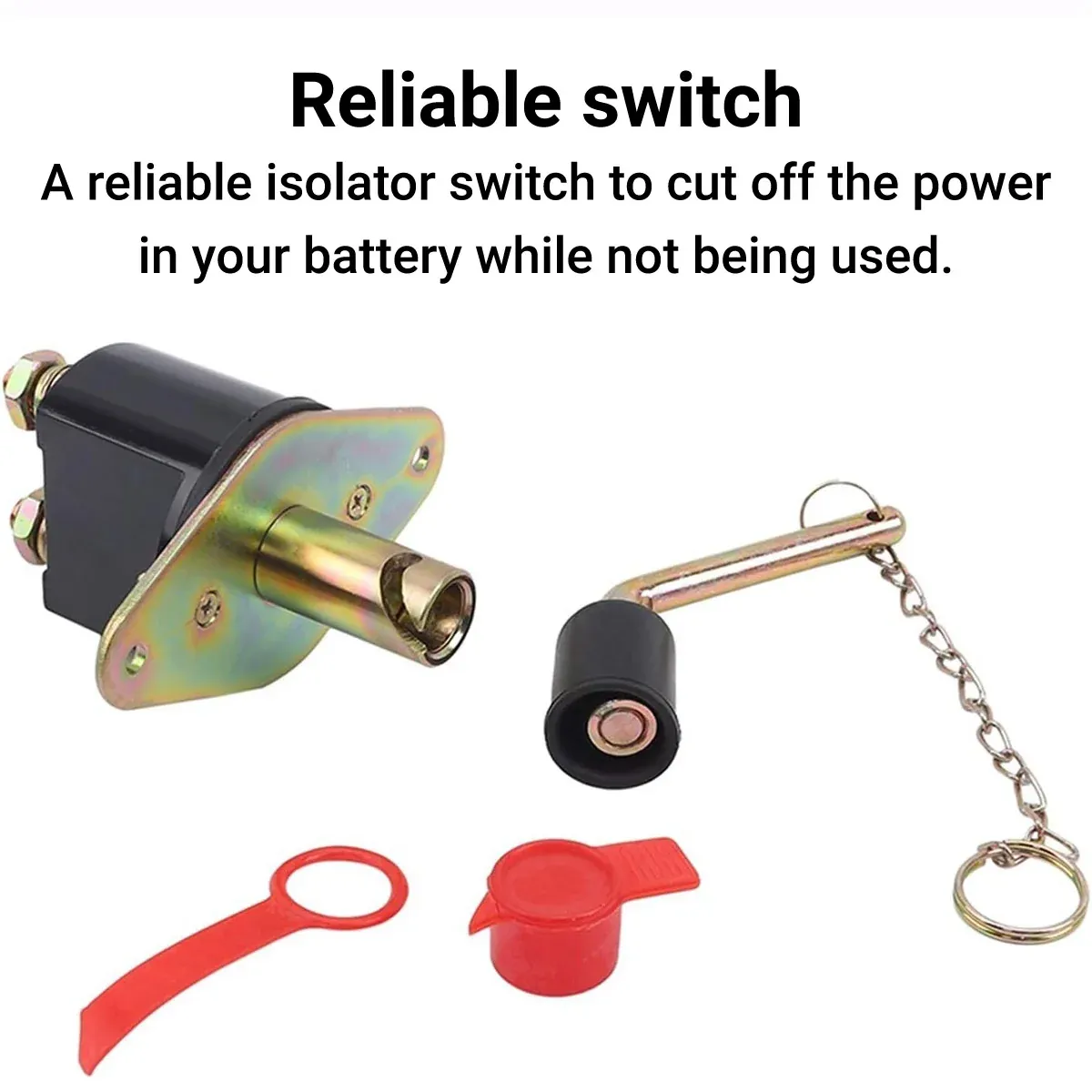 12/24V Heavy Duty Boat Car Battery Isolator Disconnect Cut off Power Kill Switch โ image 6