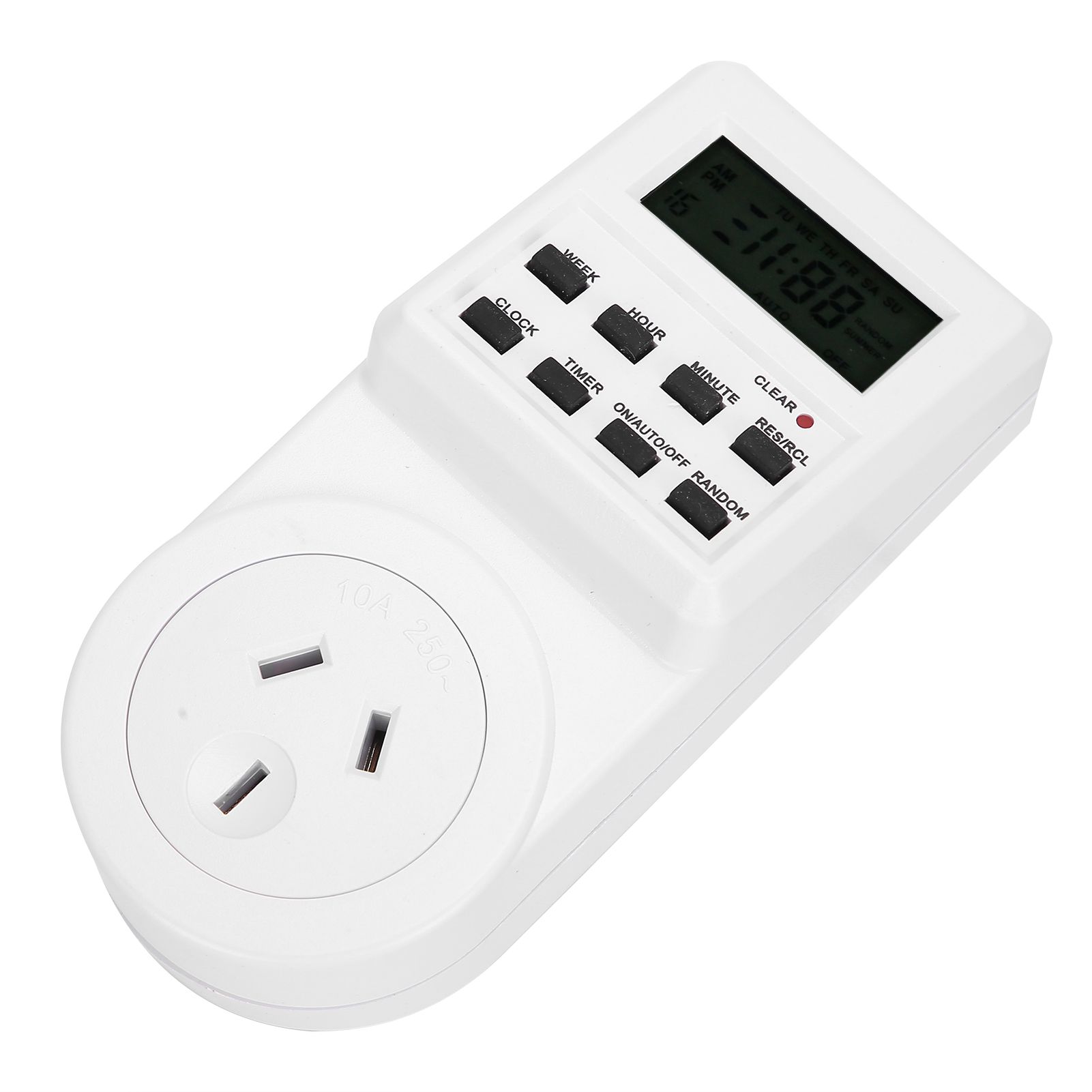 Timer Switch Plug Intelligent Programmable Outlet Timer Socket for Electrical Appliance(TST01AU Plug 240V) — image 5