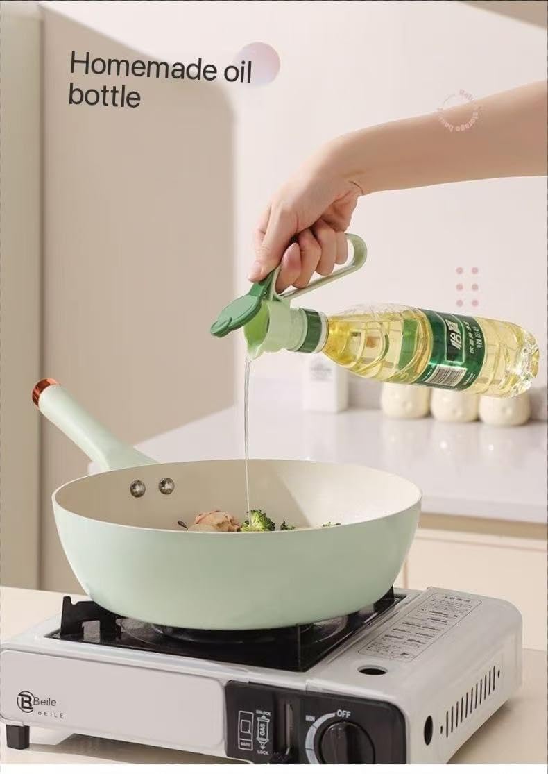 Wine pourer suitable for various drink bottles - including mineral water - household use - can also be used as a handle for an oil bottle - wine pourer for — image 2