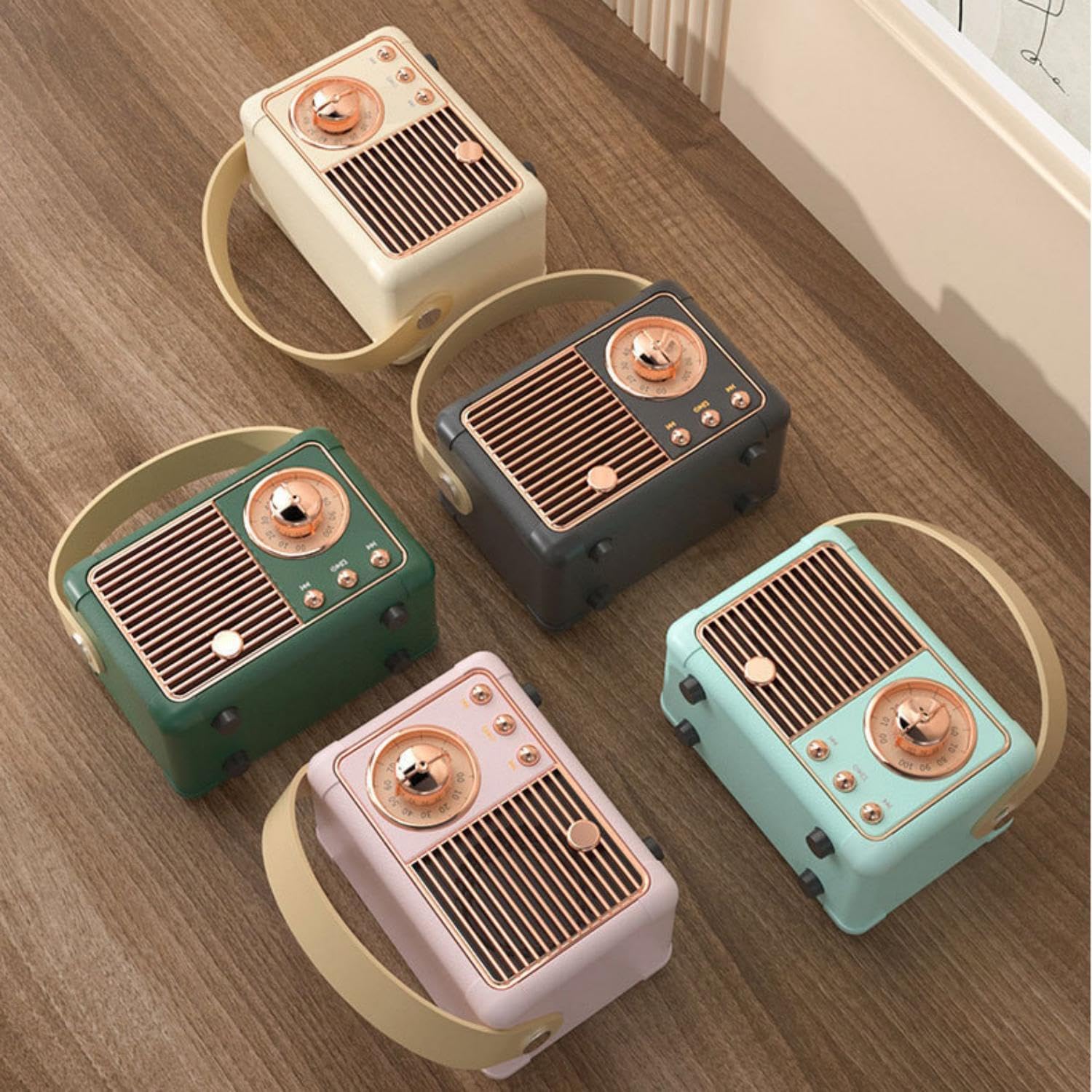 HM11 Vintage Speaker with, 5.0, USB Charging, 3W Output, 2-4 Hours Playback โ image 6