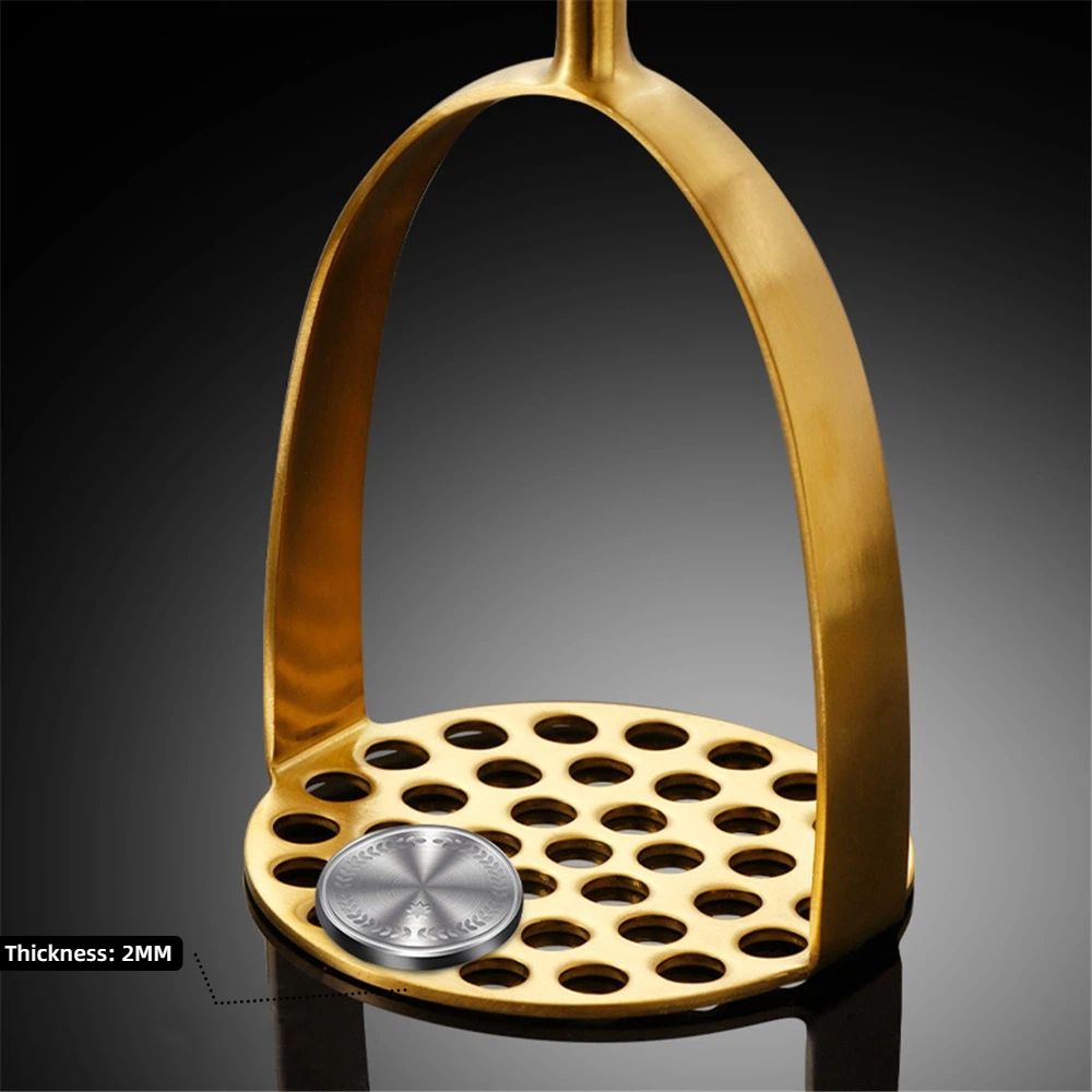 Potato Masher, Dual Arc for Easy, Labor-Saving Mashing, Stainless Steel, Sturdy and Durable One-Piece Potato Press, Dishwasher Safe, for Potatoes and — image 3