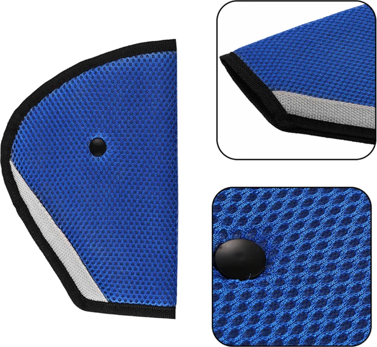 Car Seatbelt Cover | Child Seatbelt Protector | Child Seatbelt Cushion | Seatbelt Tensioner | Child Safety | Red — image 4