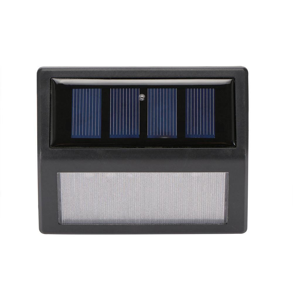 2pcs Solar Step Light Outdoor Solar Deck Light Outdoor Wall Light Solar Stair Light Outdoor Solar Light