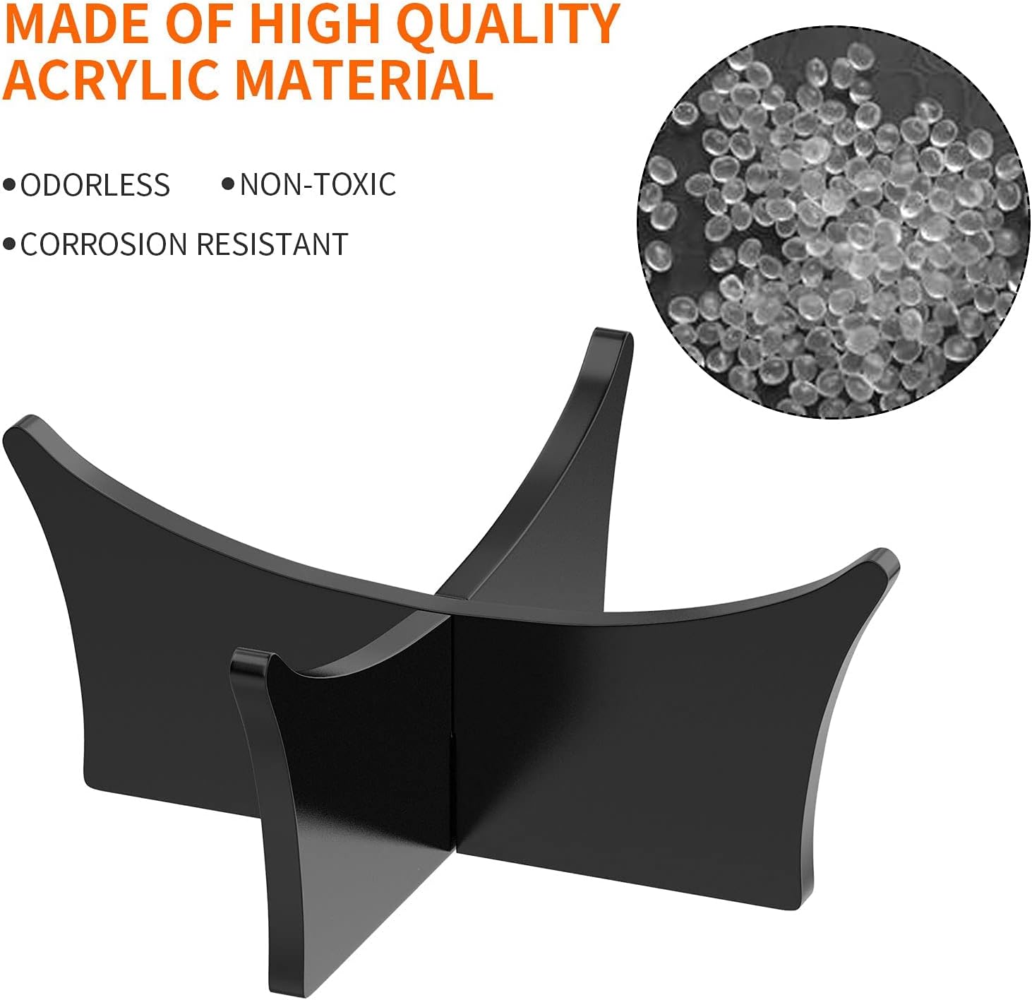 Acrylic Ball Stand Holder - Display Stand for Football, Basketball, Soccer, Volleyball, Rugby & More - Trophy & Memorabilia Showcase — image 6