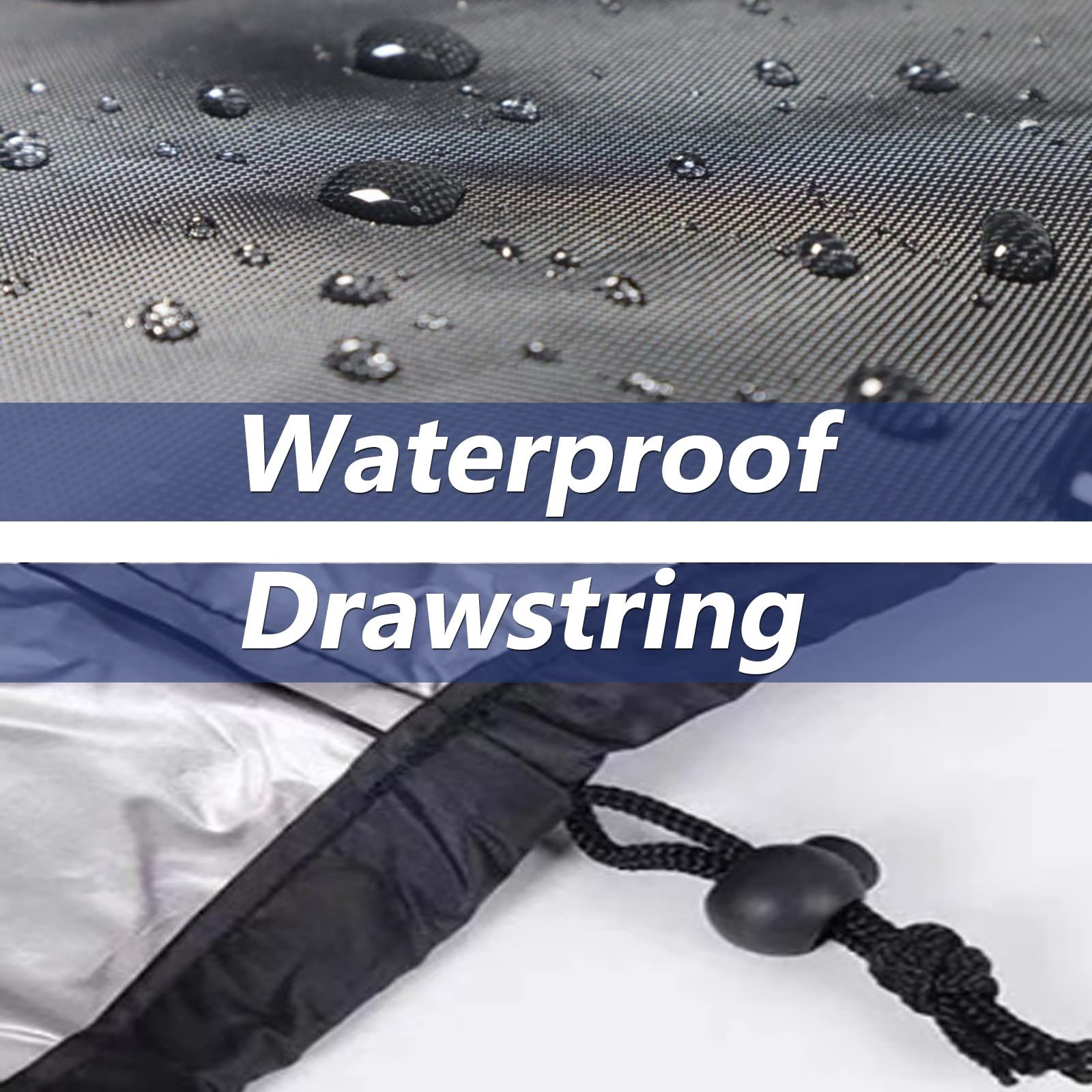 Pizza Oven Cover, Outdoor Waterproof Protective Cover Heavy Duty Oxford Charcoal Fired Bread Oven BBQ Smoker Grill — image 3