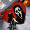 Halloween Faux Cashmere Area Rug - Festive Spooky Decor Floor Mat — image 3