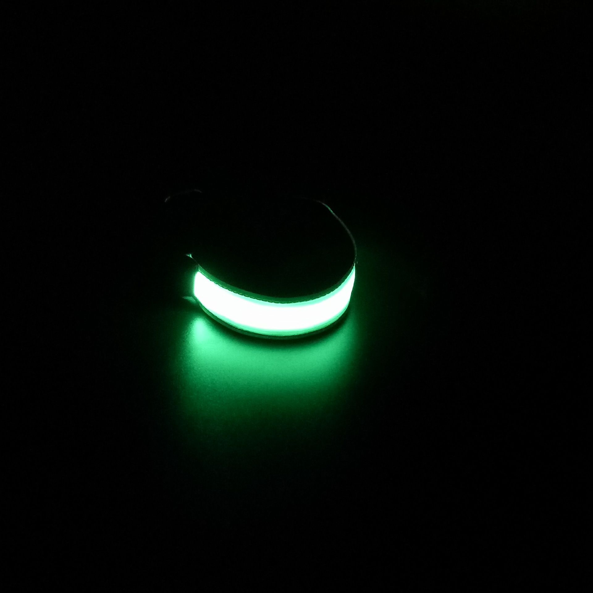 LED Armband, 4 Pack Reflective Strips Light Up Arm Bands, Safety Flashing Lights and Glow Bracelet, Hi Vis for Sports — image 5