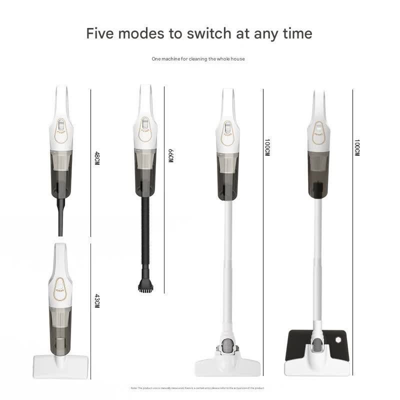 Cordless 2-in-1 Handheld & Stick Vacuum Cleaner with Detachable Water Tank & Dust Mite Remover(white) — image 4