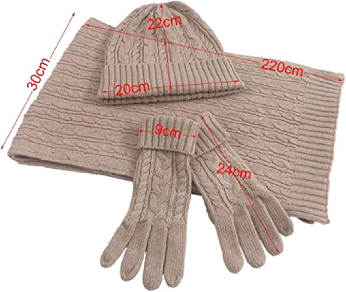 Women's Winter Hat and Scarf - Ski Hat - Gloves - Warm Winter Hat - Snowboard, Skate, Riding - Windproof and Warm - Soft and Comfortable - Warm Fleece Lining — image 4