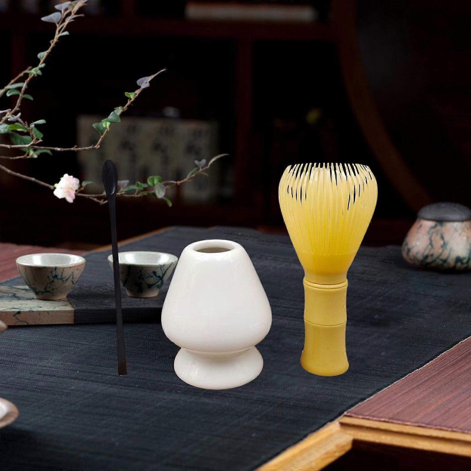 3pcs Matcha Whisk Set - Traditional Spoon, Tea Bowl, Matcha Accessories โ image 2
