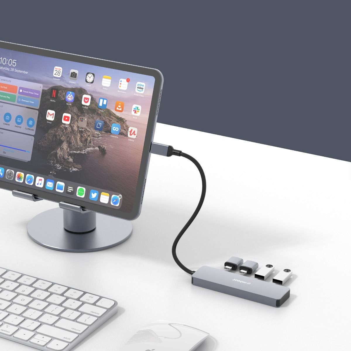 mbeat Elite 4-Port 10Gbps USB-C Gen 2 Hub (2A+2C) โ image 3