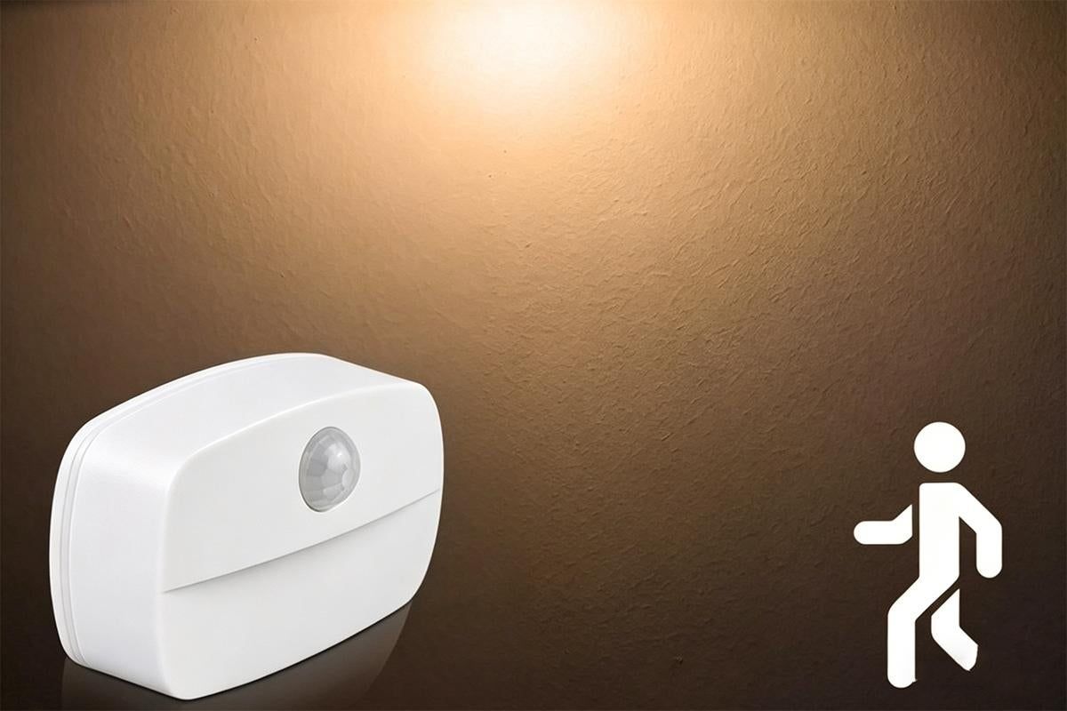 2PCS LED Motion Sensor Night Light Battery Powered Closet Stair Light — image 6