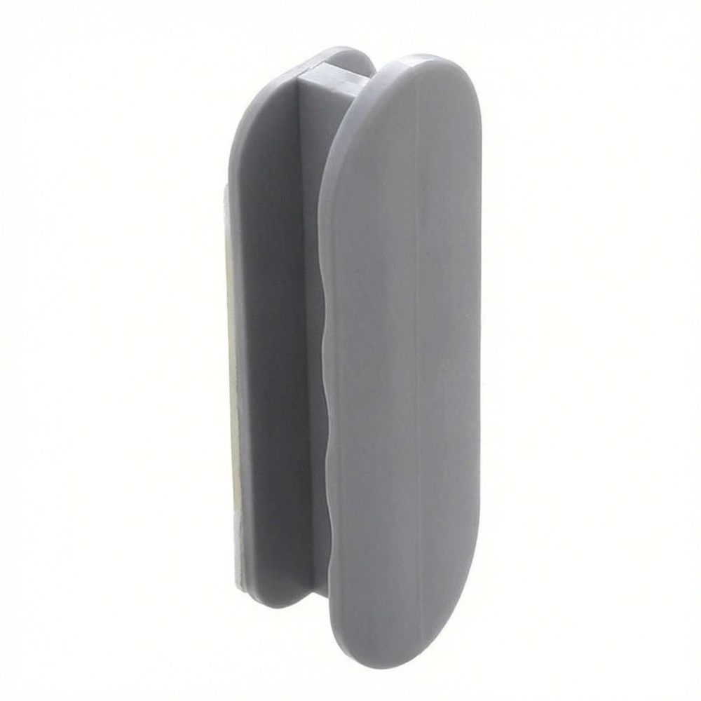 2 Pack, Handle Helper for Kitchen Cabinet Knobs Drawer Window Sliding Closet Push Pull Helper Stick-on Handles (Grey)