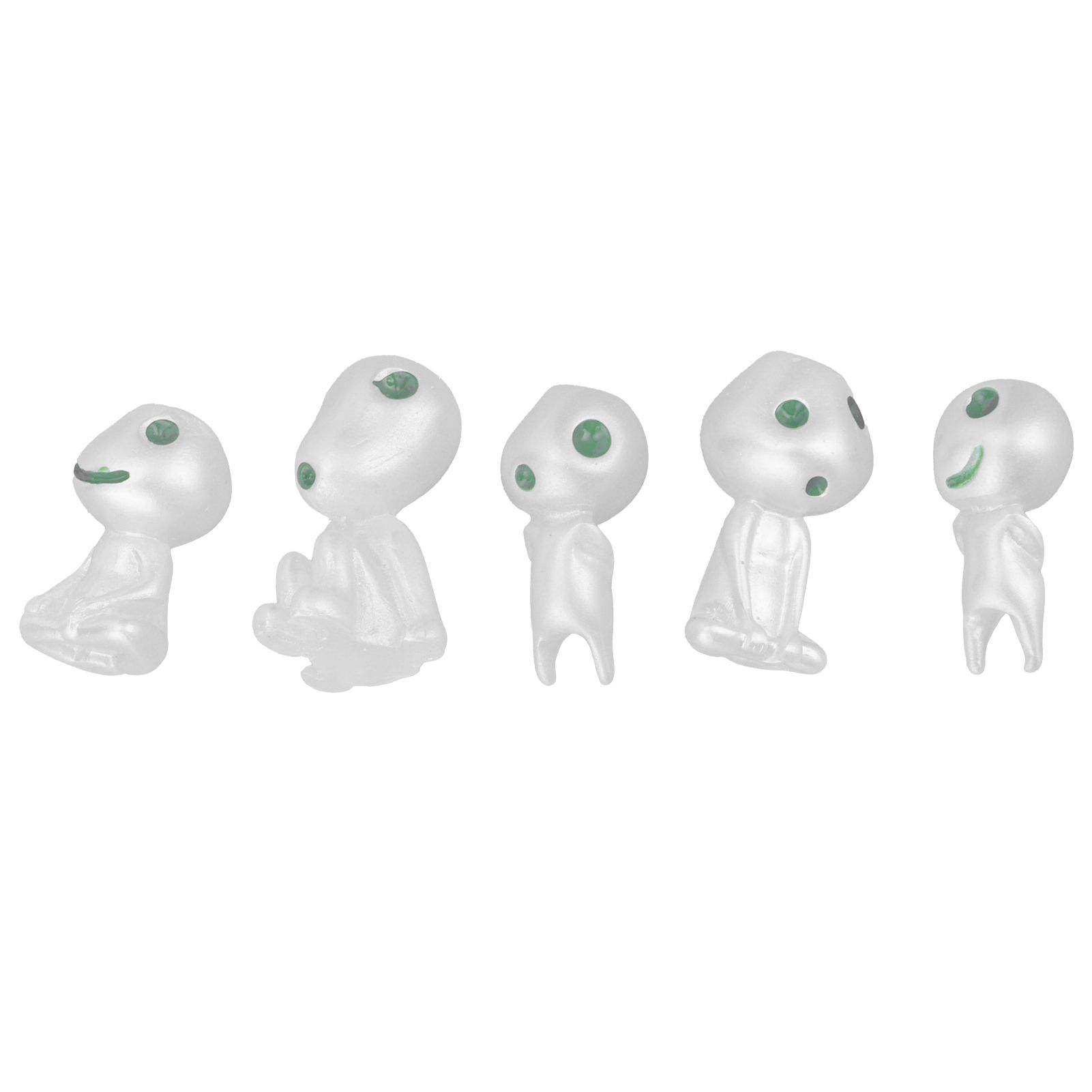 5Pcs Luminous Small Ornaments Outdoor Lawn Decoration Garden Statues for Courtyard Balcony Decor — image 6