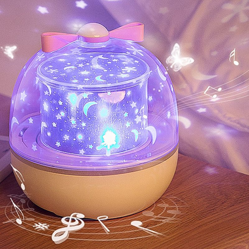 Star Projector Light Rechargeable Rotatable Cute Bow Bedroom Night Light for Children Kids Rechargeable — image 5
