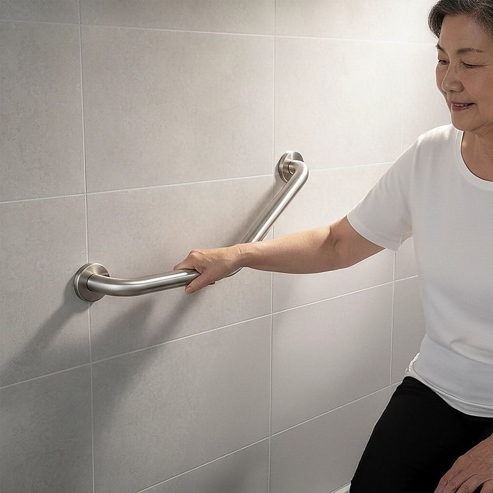 Stainless Steel Safety Grab Bar for Toilet Bathroom Bathtub Support โ image 5