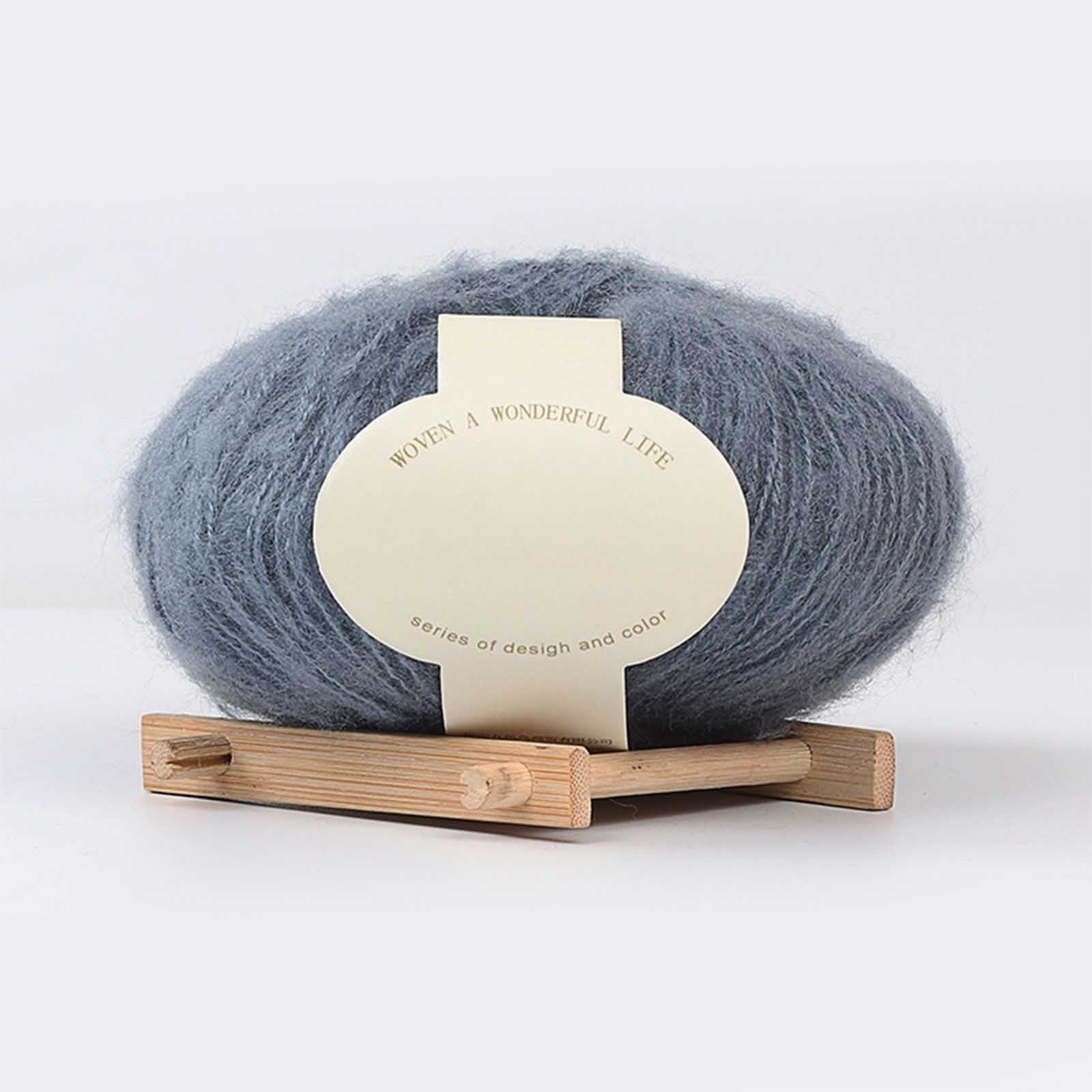Clearance! Boovnll Mohair Yarn, Soft Yarn for Crocheting, Hand Knitting Hats, Sweater, Scarves, Crafts, Home Decorations, DIY Kids Toys, Yarn 20 โ image 2